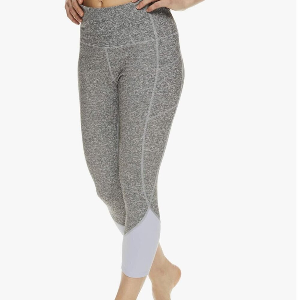 NWT Gaiam Women's High Waisted Yoga Pants Compression Workout Leggings, XS